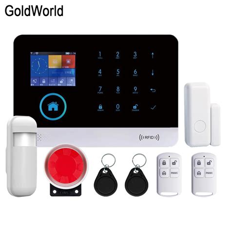 rfid alarm system sim tray|Alarm System House Wireless DIY GSM WiFi RFID for Home .